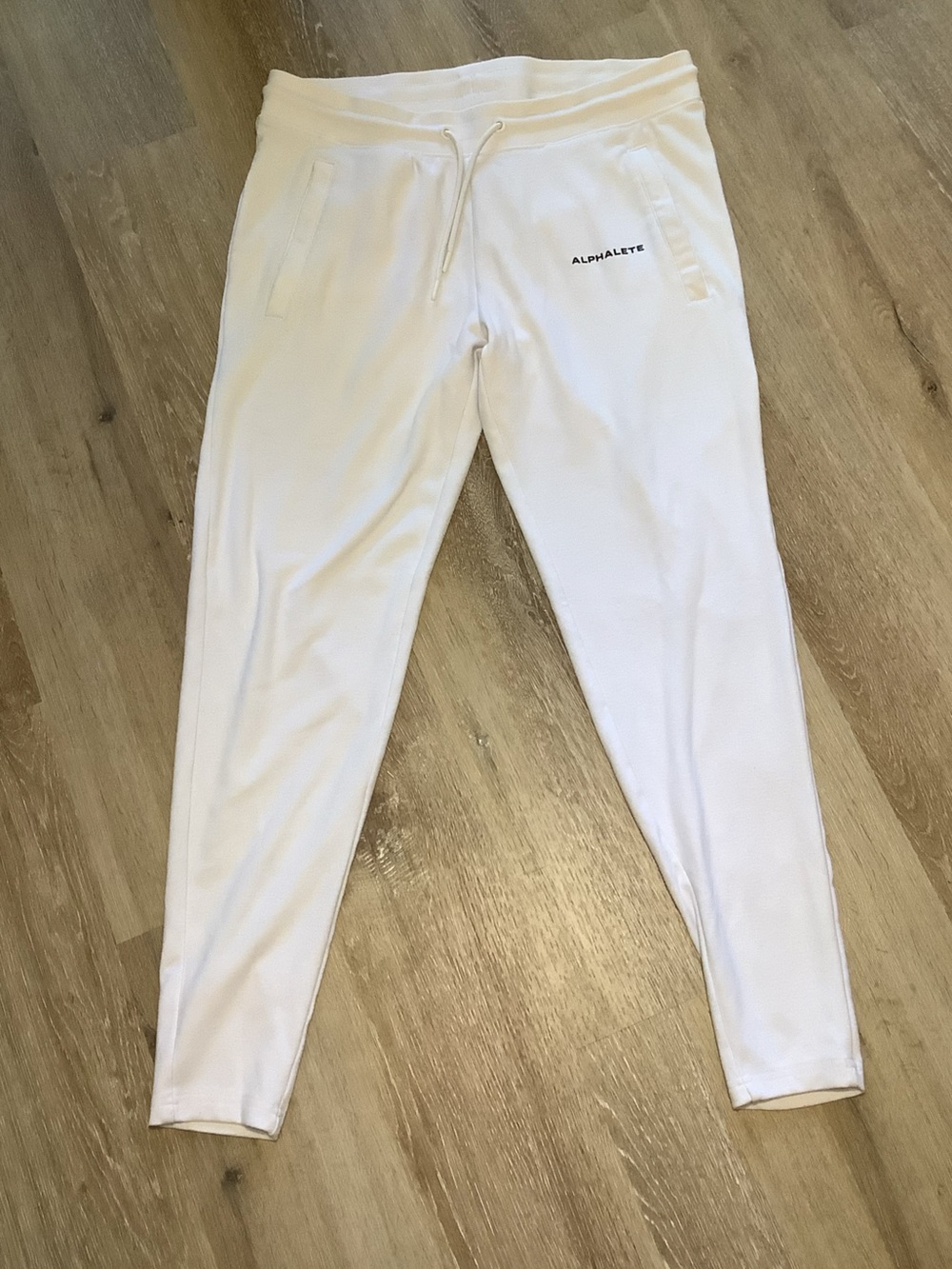 Alphalete White Men's Jogger Pants